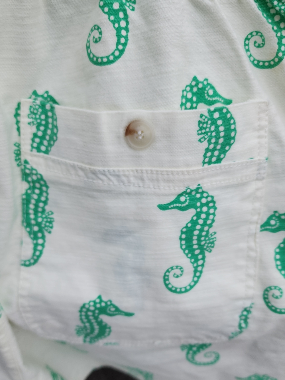 Maeve Escape Seahorse Print Drawstring Shorts Medium - Picture 13 of 16